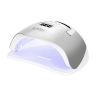 Nagu lampa Glow F2, 57 LED diodes, Sudraba, 22,5 × 11 × 20 cm