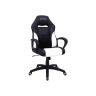 Spēļu krēsls OBG38BW, melns/balts