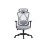 Biroja krēsls 70x70x125cm, pelēks/melns