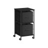 Офисный шкаф 37,5x38,5x68,7см., черный