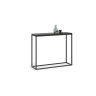 Betona dizaina konsoles galds Console 100x80x30cm, melns