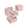 SONGMICS Jewelry Box, 2-Tier, 11.2 × 11.8 × 7.2 cm