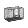 Клетка для собак 122x75,5x80,5см., темно-серая