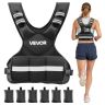 Regulējamā svērtā veste VEVOR JS-VEST006-3, 6 svara maisi, 410 × 400 × 70 mm