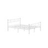 Каркас кровати 207,6x161,8x86,4см., белый