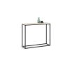 Betona dizaina konsoles galdiņš Console 100x80x30cm, balts