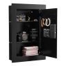 Sienas seifs VEVOR SS-QR620ZW, 3 plaukti, 102 × 381 × 559 mm