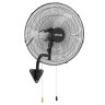 Sienas ventilators VEVOR AMX-IWFAC220-20, 3 ātrumi, Melns, Ø 50 × 80 cm