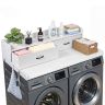 Veļas mašīnas virsma VEVOR DX0202-C250399S-04, 2 atvilktnes, 137 × 30,5 × 69,9 cm