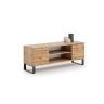 TV galdiņš Focus RTV 155x49x40 cm, dabīgā koka krāsā