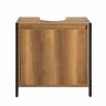 Brūni/melni vannas istabas skapītis zem izlietnes 60x30x60cm