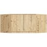 Skapja antresole AkordV2 S100, 2 durvis, 100 × 55 × 50 cm