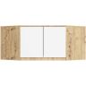 Skapja antresole AkordV2 S100, 2 durvis, 100 × 55 × 50 cm