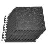 Sporta paklāju komplekts VEVOR HRD-XJD6610-24W, 24 gab, 610 × 610 × 10 mm