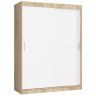 Skapis NORE CLP Mono 150, ozols/balts