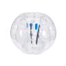 Piepūšamās bufera bumbas (sumo zorb), 1,5 m, PVC, āra spēlēm