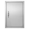Nerūsējošā tērauda iebūvētās grila durvis 457x610 mm