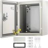 NEMA 4X tērauda elektrības kārba 25x20x15 cm IP66 ūdensizturīga