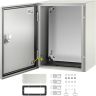 NEMA 4X tērauda elektrības kārba, 40x30x20 cm, IP66 ūdensizturība