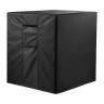 Gaisa kondicioniera aizkars 914x914x1010 mm, 3 slāņi, ūdensnecaurlaidīgs, melns