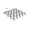 Прицепная цепная борона 5x4,5 фута с 60 зубьями для квадроциклов и вездеходов.