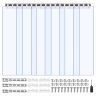 Прозрачная ПВХ-занавеска для дверей, 96,5 x 213,4 см.