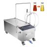 Mobilā fritēšanas eļļas filtrs, 55 l tvertne, 10 l/min filtrācijas ātrums, ritentiņi