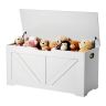 Bērnu uzglabāšanas sols VEVOR ZD-25X03, bez atzveltnes, Balts, 99 × 48 × 39,5 cm