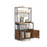 Virtuves plaukts VASAGLE KKS059KD02, 8 āķi, 40 × 80 × 170 cm