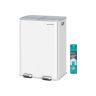 Virtuves atkritumu tvertne SONGMICS LTB741B02, 2 × 30 l, 47,6 × 66,9 × 37,7 cm