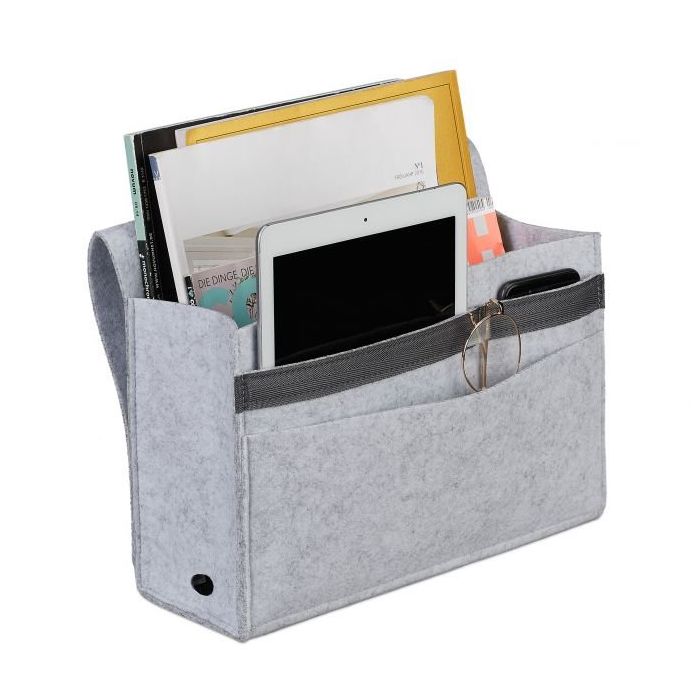 Подвесная сумка 27х31,5х11,5см., цвет серый.