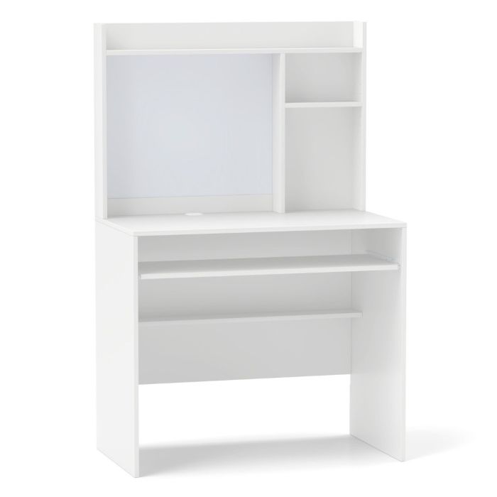 Письменный стол 89x50x138см, белого цвета