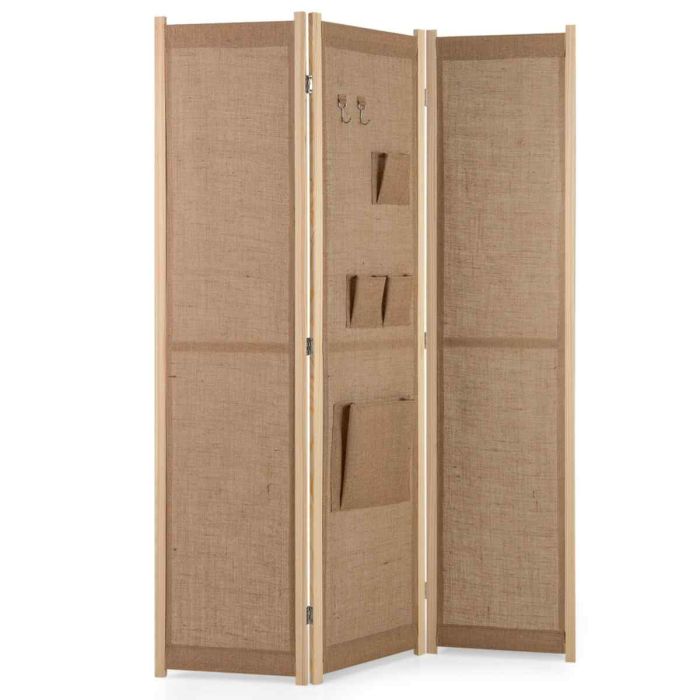 Штора 170x2x121см, светло-коричневый/песочный