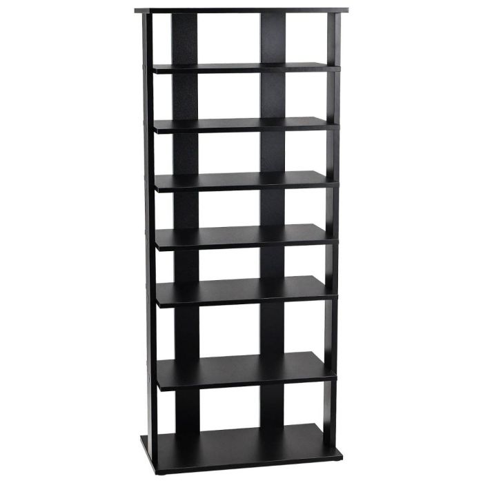 Полка для обуви 47x25,5x110см, чёрного цвета