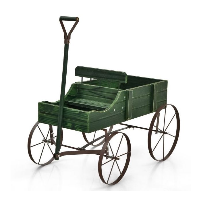 Подставка для цветов 62x34x60см, зелёного цвета