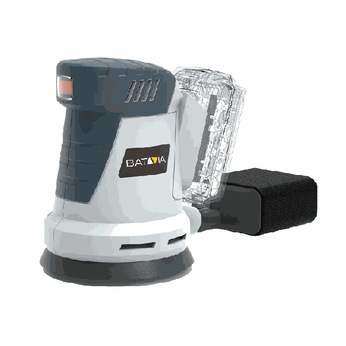 Ekscentra slīpmašīna Batavia 18V Cordless Orbital Sander