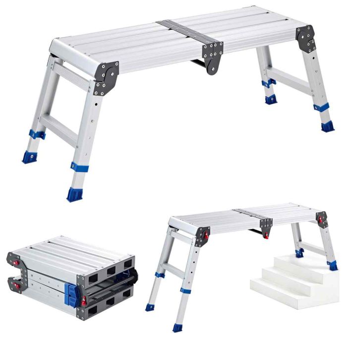 Рабочая платформа VEVOR FBL900479, Складная, 50 × 36 × 18 см