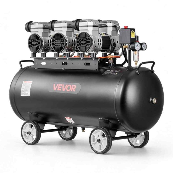 Gaisa kompresors VEVOR 1390D-118FF/8bar-30C100, 100 l, 3 kW, 1030 × 375 × 710 mm