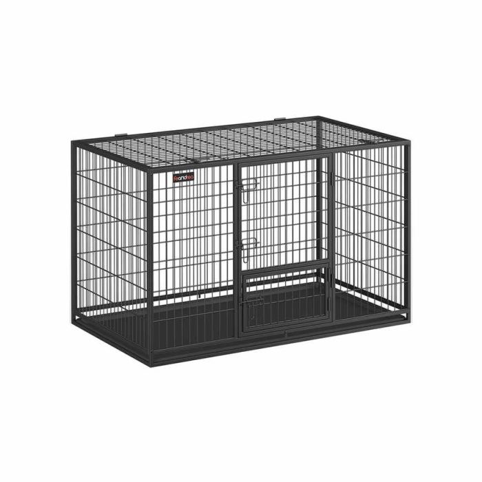 Клетка для собак 139x79x87см., черная