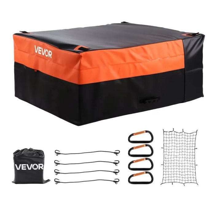 Kravas soma kravas automašīnas virsbūvei, 840D PVC, ūdensnecaurlaidīga, 51x40x22 cm
