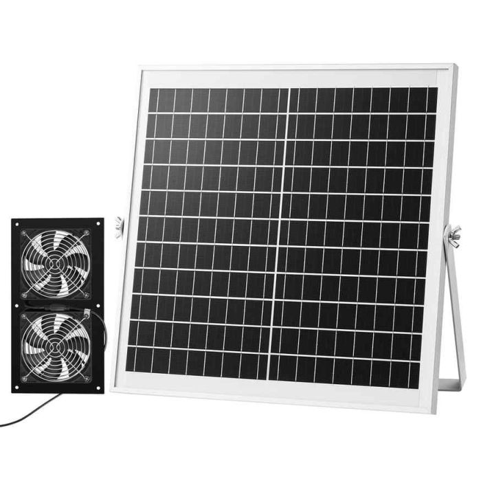 Вентилятор VEVOR 15W-XC12025X12Z, 2 вентилятора, 390 × 95 × 370 мм