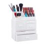 Grima organizators ar atvilktnēm 29.5x23.5x14cm., baltā krāsā