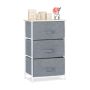 Viesistabas plaukts 73x45x30cm., pelēks/balts