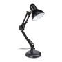 Galda lampa 60x15 cm, melna