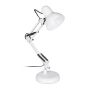 Galda lampa 60x15 cm, balta/melna