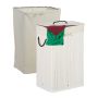 Veļas grozs 66x44x34cm, 80l, balts