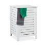 Veļas grozs 65,5x45x45cm, 86l, balts