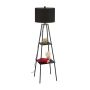 Stāvlampa 149x40cm., melna