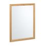 Piekarināms spogulis 80x60x2cm., gaiši brūnā krāsā