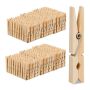 Veļas knaģu komplekts 288 gab. 7,5x1,5x1 cm., gaiši brūns